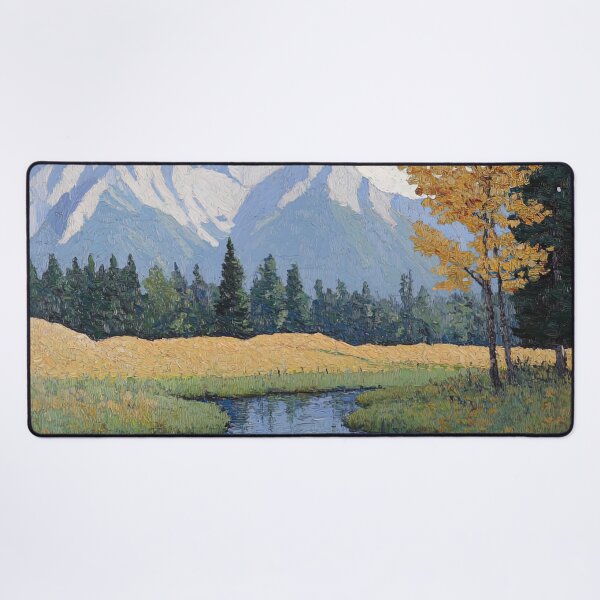 Item preview, Alberta | Post-impressionist painting style designed and sold by ComicsFactory.