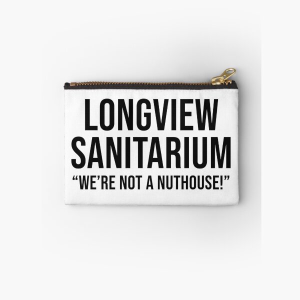 Item preview, Longview Sanitarium Black designed and sold by emwoodard.