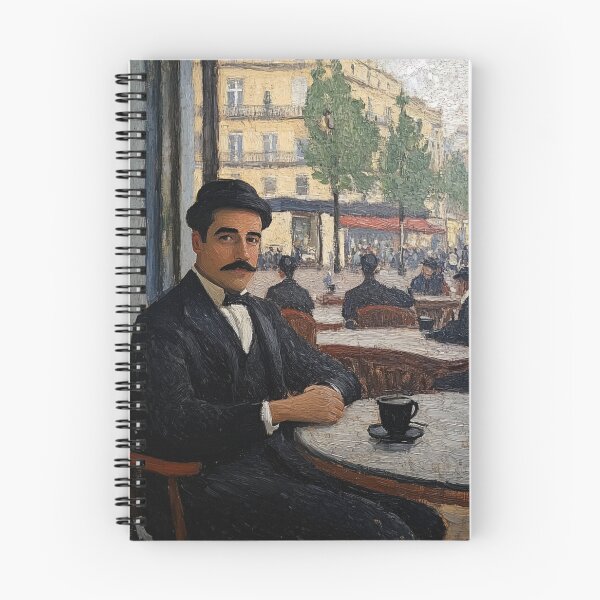 Item preview, Alberto Santos-Dumont | Post-impressionist painting style designed and sold by ComicsFactory.
