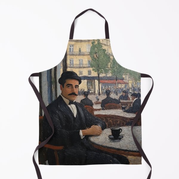 Item preview, Alberto Santos-Dumont | Post-impressionist painting style designed and sold by ComicsFactory.