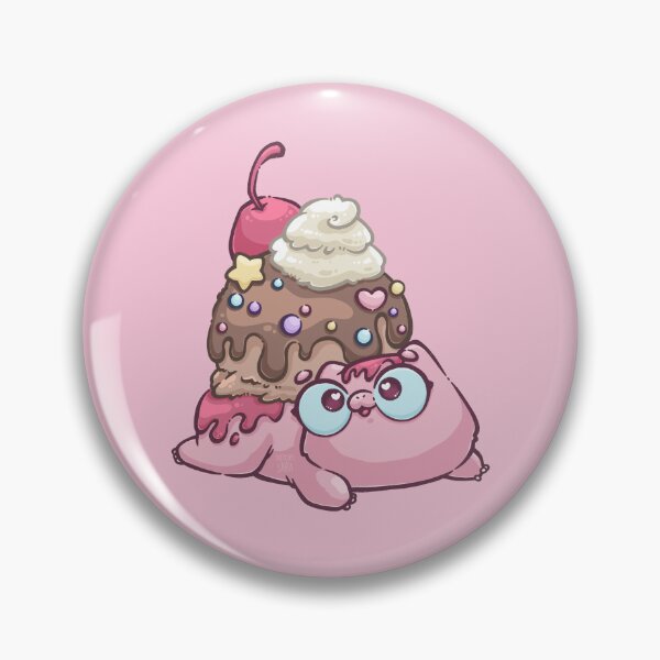 Item preview, Pink Poke Bulba Ice Cream and Sprinkles designed and sold by SketchesWSara.