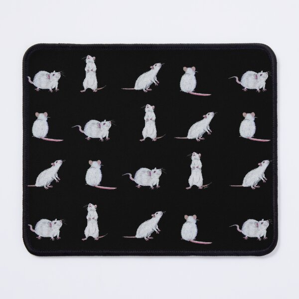 Aperçu de l'œuvre Petits rats blancs créée et vendue par sarahsophieartistry.