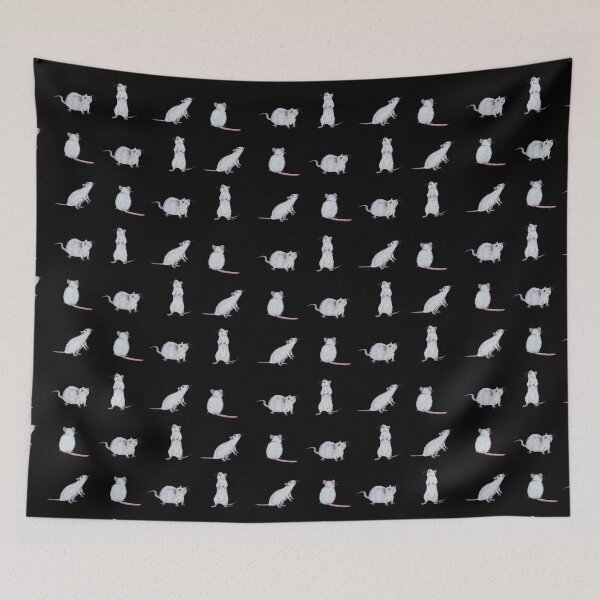 Item preview, Little White Rats designed and sold by sarahsophieartistry.