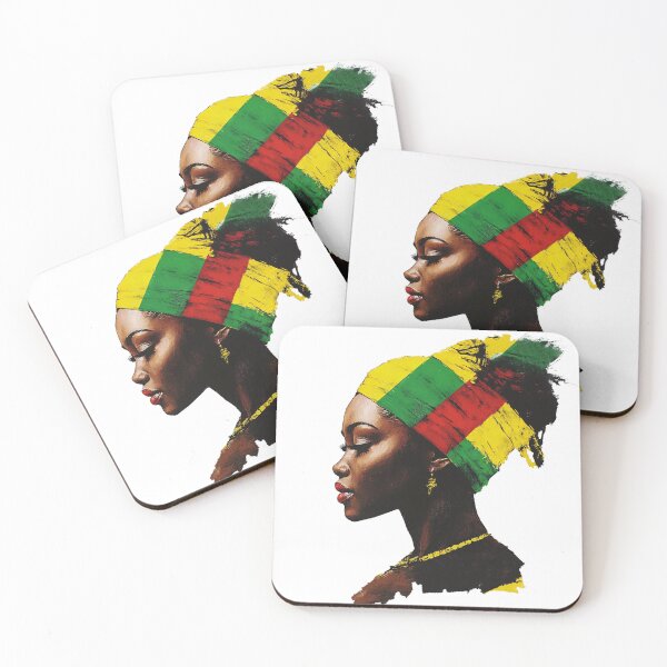 Item preview, Jamaica Rasta Woman Head designed and sold by PabloArt.