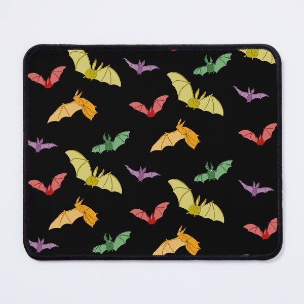 Item preview, Colourful Bats Pattern designed and sold by LovesickLobotomy.