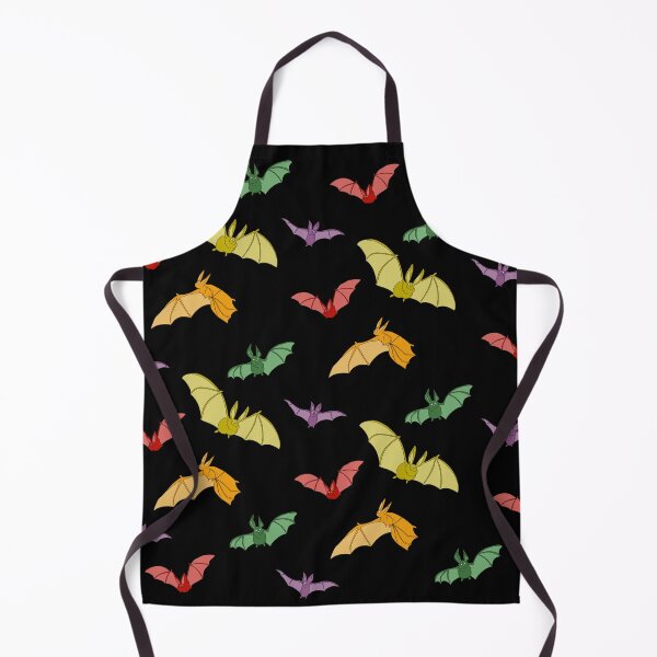 Item preview, Colourful Bats Pattern designed and sold by LovesickLobotomy.