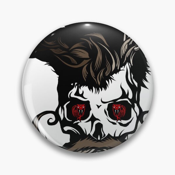 Item preview, skull hipster skull eye snake mustache mustached designed and sold by Achille3777.