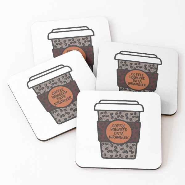 Item preview, Coffee Powered Data Wrangler - Funny designed and sold by MoePark.
