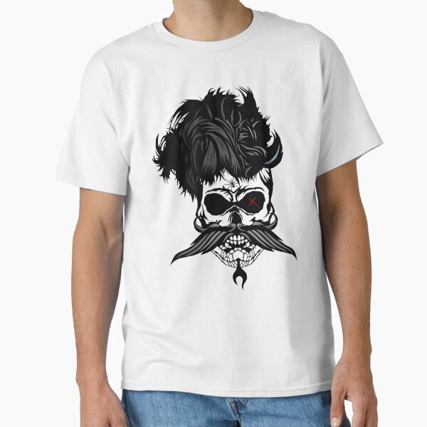 Item preview, calavera hipster calavera serpiente bigote araña tatuaje tribal designed and sold by Achille3777.