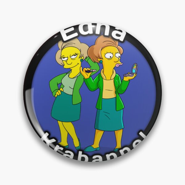 Item preview, Edna Krabappel azul designed and sold by somewhatdxmaged.
