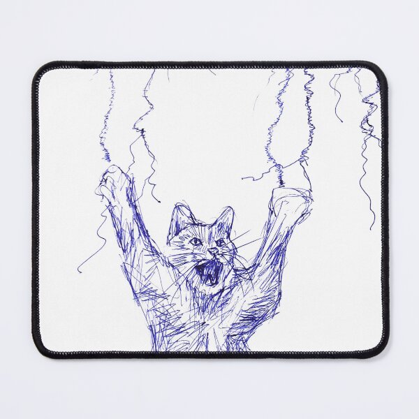 Item preview, Electrified Feline – Power Surge designed and sold by DipakSonarArt.