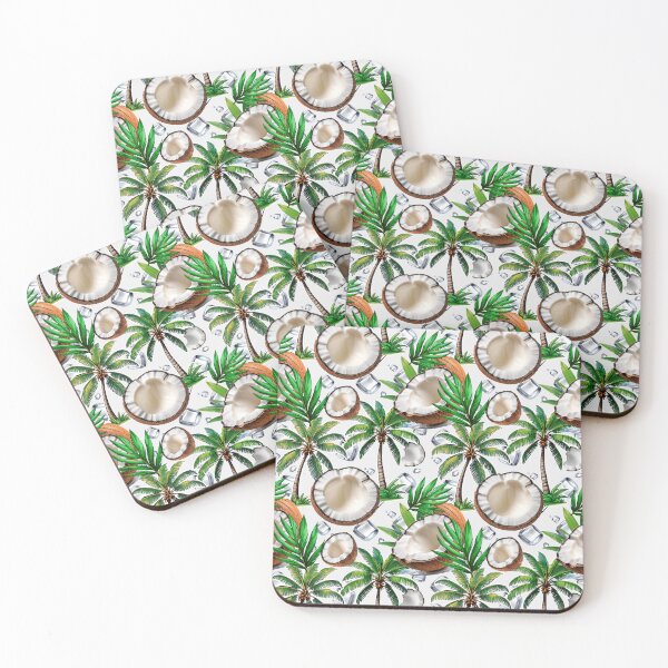 Item preview, Coconut Palm Tree Tropical Pattern Design  designed and sold by PatternTitan.
