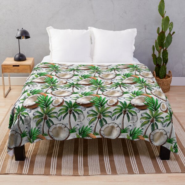 Item preview, Coconut Palm Tree Tropical Pattern Design  designed and sold by PatternTitan.