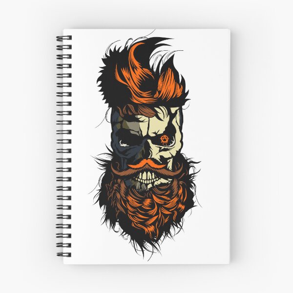 Item preview, skull hipster skull anarchy logo bearded beard mustache mustached awesome designed and sold by Achille3777.