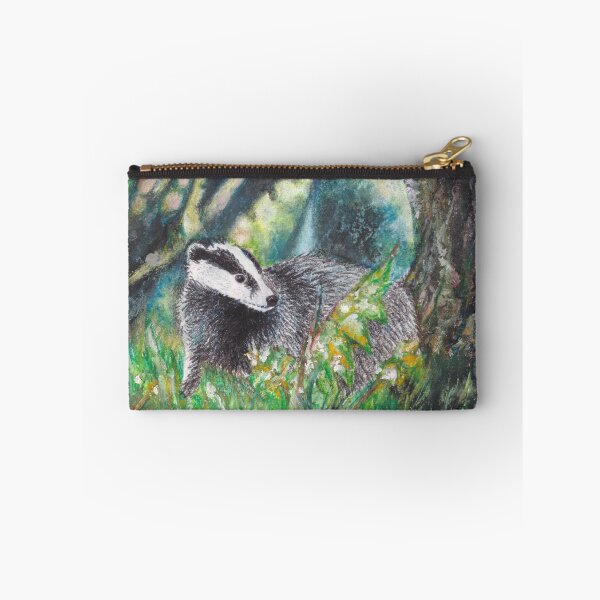 Item preview, Badger in Forest designed and sold by KissStudios.