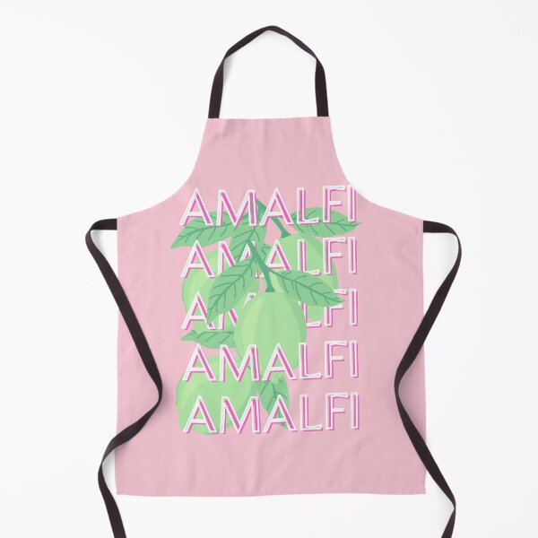 Item preview, Amalfi Coast, Italy Travel Art, Pink designed and sold by Magic Love Art Print.