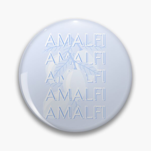 Item preview, Amalfi Coast, Italy, Travel Art, Preppy, Blue designed and sold by Magic Love Art Print.