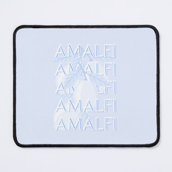 Item preview, Amalfi Coast, Italy, Travel Art, Preppy, Blue designed and sold by Magic Love Art Print.