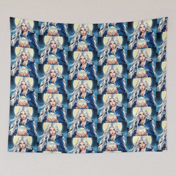 Item preview, Fanart de Jo Jerambo Luna Cielo estrellado designed and sold by Schmidt Stationery.