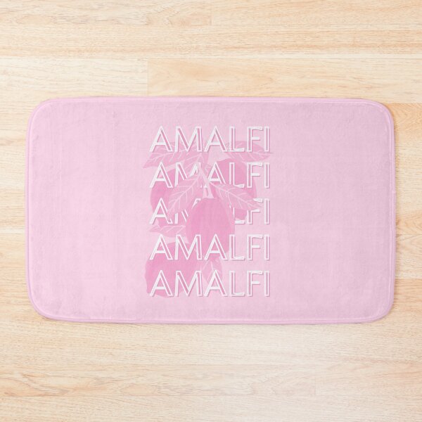 Item preview, Amalfi Coast, Italy, Travel Art, Preppy, Pink designed and sold by Magic Love Art Print.