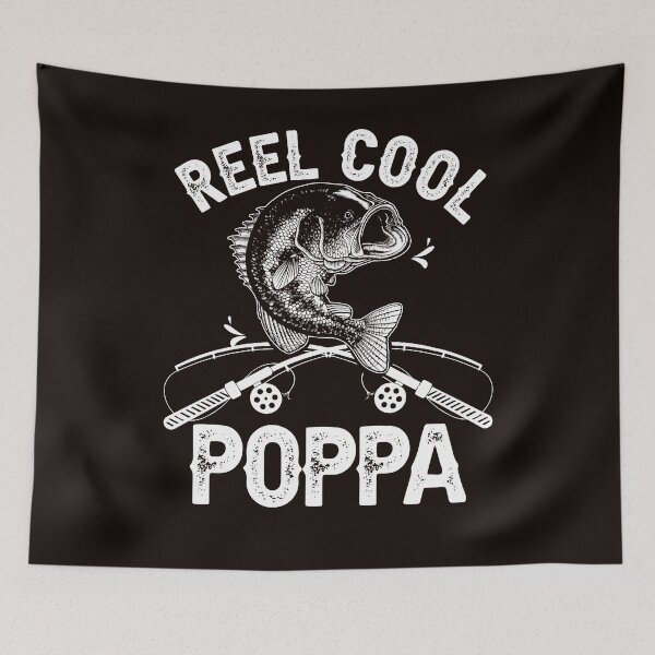 Item preview, Mens Funny Reel Cool Poppa Father's Day Shirt T-Shirt designed and sold by StreetArtPro.