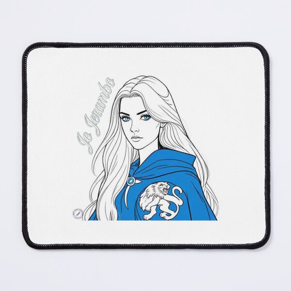Item preview, Jo Jerambo FanArt lined form blue-white designed and sold by Schmidt Stationery.