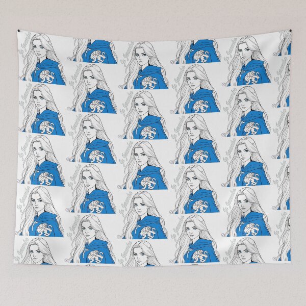 Item preview, Jo Jerambo FanArt lined form blue-white designed and sold by Schmidt Stationery.