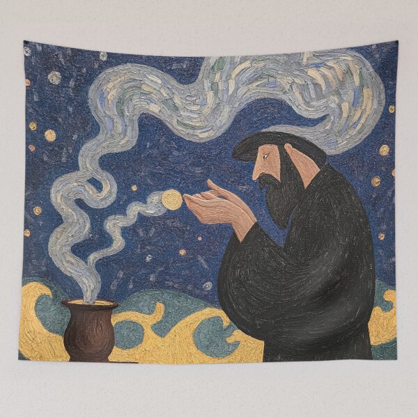 Item preview, Alchemist | Post-impressionist painting style designed and sold by ComicsFactory.