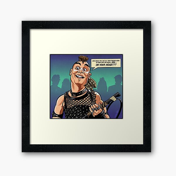 Item preview, Weird Science Mutant Biker designed and sold by Mike Giblin Illustration.