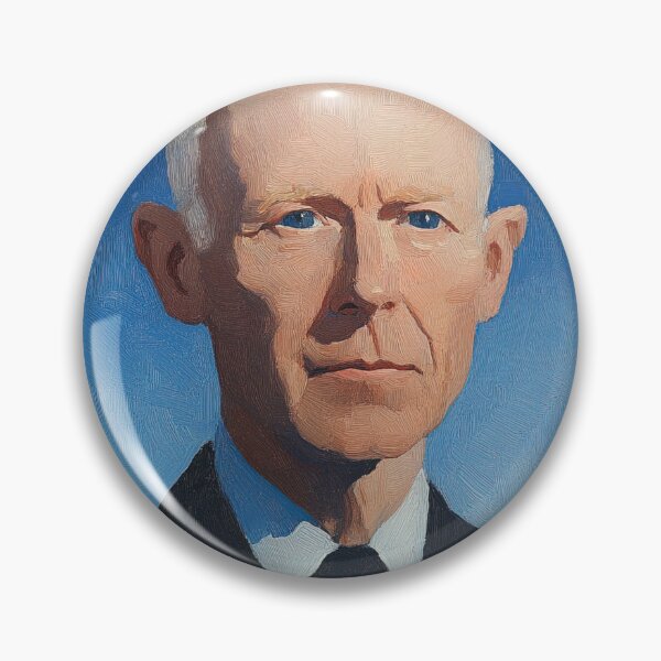 Item preview, Alec Douglas-Home | Post-impressionist painting style designed and sold by ComicsFactory.