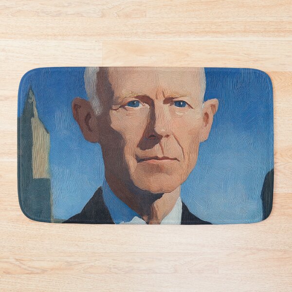 Item preview, Alec Douglas-Home | Post-impressionist painting style designed and sold by ComicsFactory.