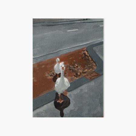 Item preview, Geese on the cycle lane designed and sold by bregtjeschildert.