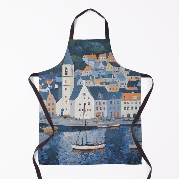 Item preview, Alesund | Post-impressionist painting style designed and sold by ComicsFactory.