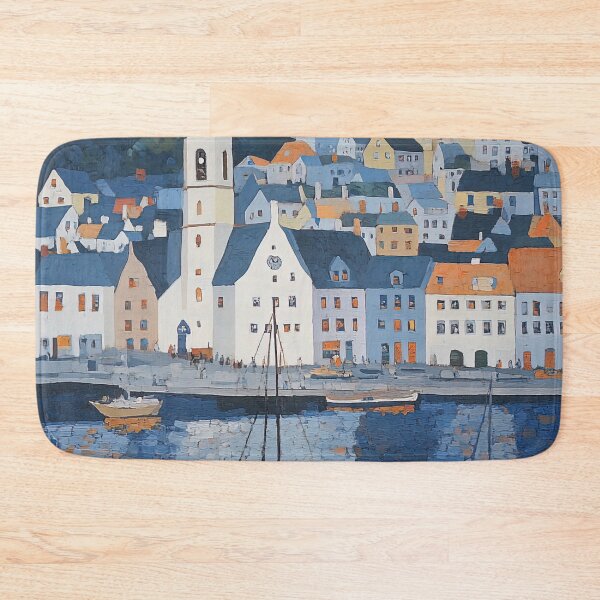 Item preview, Alesund | Post-impressionist painting style designed and sold by ComicsFactory.
