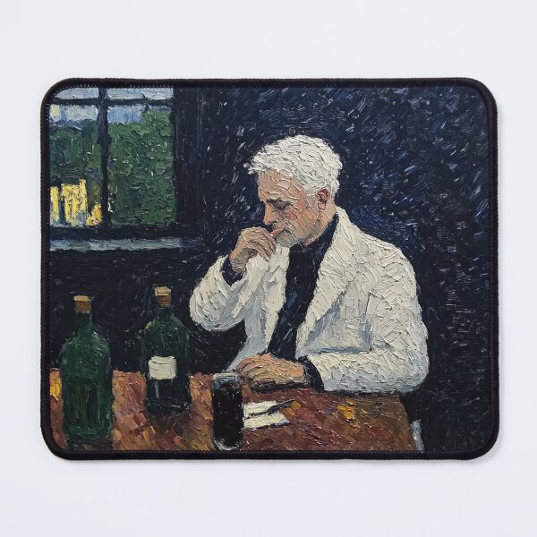 Item preview, Alexander Fleming | Post-impressionist painting style designed and sold by ComicsFactory.