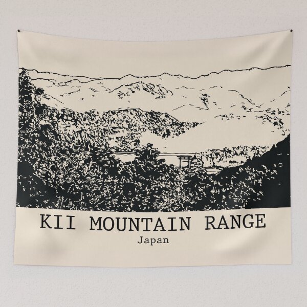 Item preview, Kii Mountain Range - Japan designed and sold by Lakeric.