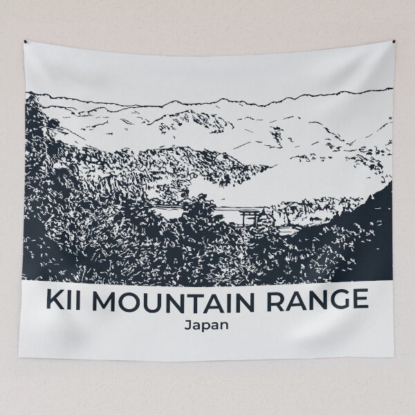 Item preview, Kii Mountain Range - Japan designed and sold by Lakeric.
