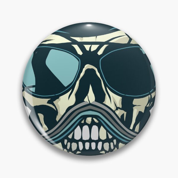 Item preview, hipster skull skull bowler hat beard mustache sunglasses designed and sold by Achille3777.