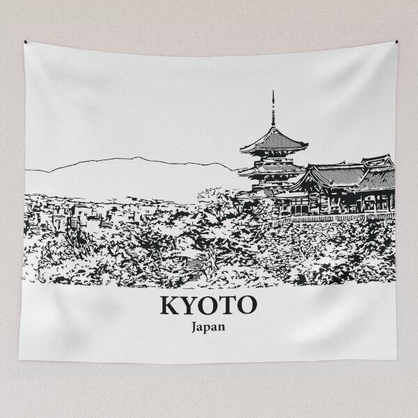 Item preview, Kyoto - Japan designed and sold by Lakeric Cityscapes.