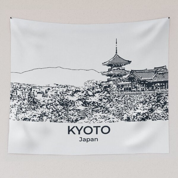Item preview, Kyoto - Japan designed and sold by Lakeric Cityscapes.
