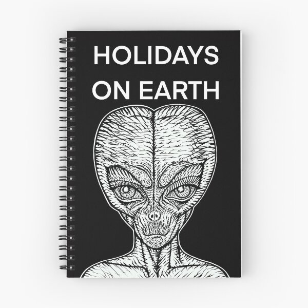 Item preview, HOLIDAYS ON EARTH - the alien words .11 designed and sold by lautir.