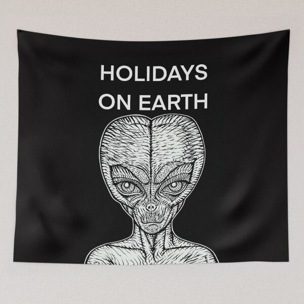 Item preview, HOLIDAYS ON EARTH - the alien words .11 designed and sold by lautir.