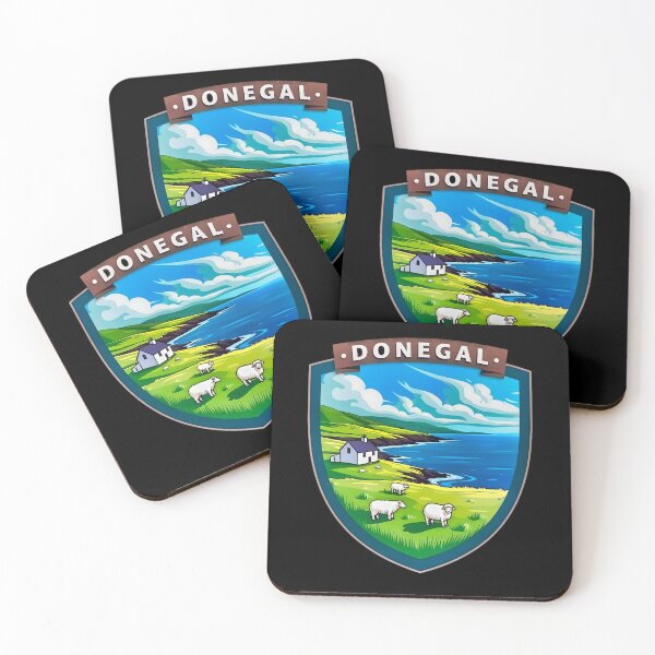 Item preview, Donegal Landscape Portrait Badge  designed and sold by OliDesigns.