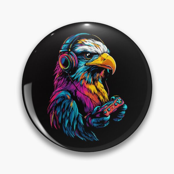 Item preview, Eagle Lovers Gaming Design Splash Art Kids Eagle Designs designed and sold by adsman68.