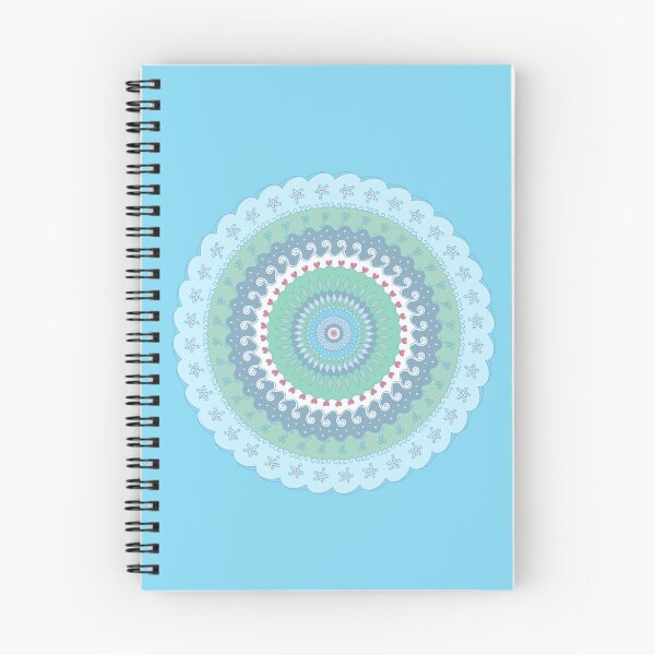 Item preview, Mandala Mint Blue designed and sold by HugSomeNettles.