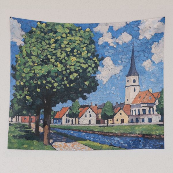 Item preview, Almere | Post-impressionist painting style designed and sold by ComicsFactory.