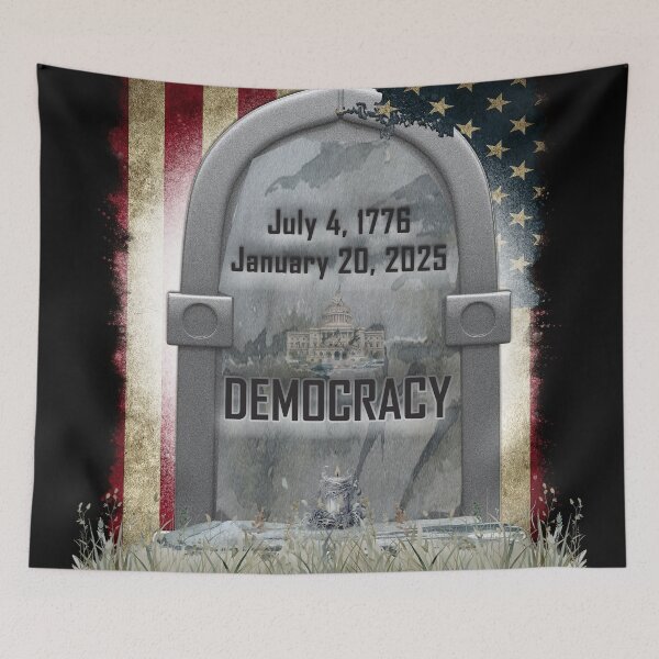Item preview, Death of Democracy designed and sold by Karen Wood.