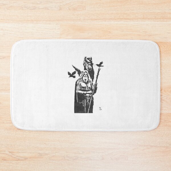 Item preview, Oden with Mimir. designed and sold by Johnny665.