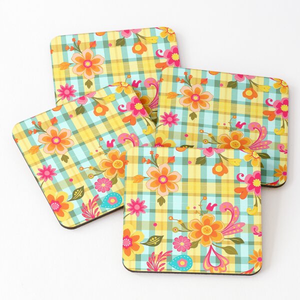 Item preview, Cheerful pattern with flowers designed and sold by Talpha.