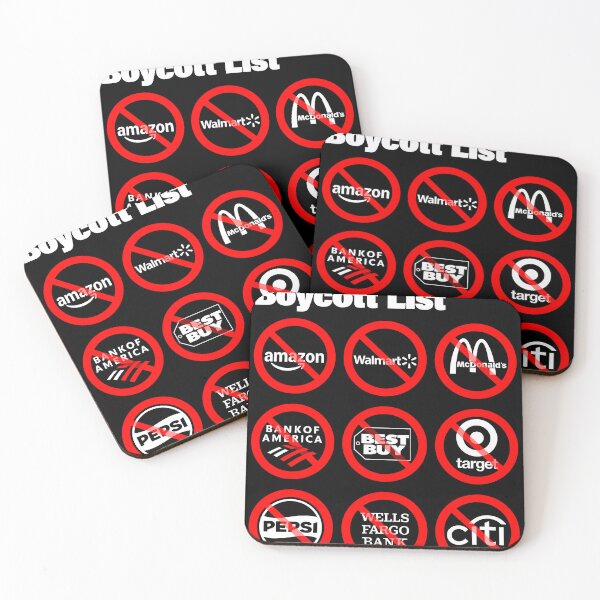 Item preview, Support Diversity DEI, Boycott List: No Amazon, No Walmart, No McDonald‘s, No Citi, No Wells Fargo, No Pepsi, No BOA, No BestBuy, No Target designed and sold by HHQRHH.